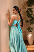 Sea-Retro Maxi Dress